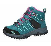 Brütting Mont Pinos High Kids Bottes de Trekking Unisexes pour Enfant, Rose pétrole Turquoise, 25 EU