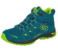 Brütting Morelia Chaussures de Trekking et d'extérieur Unisexe pour Enfant, Citron Bleu pétrole., 28 EU