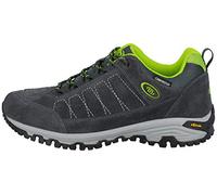Brütting Mount Adams Low, Chaussures d'extérieur et de trekking Homme, Anthracite/Citron, 44 EU