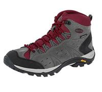 Bruetting Mount Bona High, Chaussures de Randonnée Hautes femme, Gris (Grau/Bordeaux Grau/Bordeaux), 42 EU