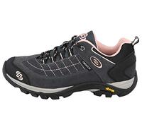 Brütting Mount Crillon Low, Chaussures d'extérieur et de trekking Femme, Gris/Rose, 40 EU