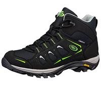 Brütting Mount Frakes High, Chaussure de course tout terrain Mixte, Noir/Gris/Citron, 38 EU