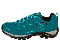Brütting Mount Frakes Low, Chaussures de Randonnée Hautes Femme, Bleu (Petrol/Bleu), 39 EU