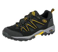 Brütting Mount Hunter Low, Chaussures de Randonnée Hautes Homme, Noir (Noir/Jaune), 46 EU