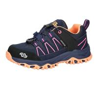 Brütting Mount Pinos Kids Low Chaussures de Trekking, Saumon Bleu Marine, 40 EU