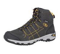 Brütting Mount Shasta High, Chaussure de course tout terrain Mixte, Anthracite/Jaune, 44 EU