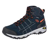 Brütting Mount Shasta High, Chaussures de Randonnée Hautes Mixte, Bleu (Marine/Orange), 43 EU