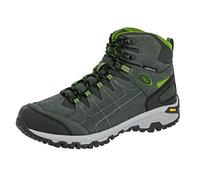 Brütting Mount Shasta High, Chaussures de Randonnée Hautes Mixte, Gris (Anthracite/Vert), 37 EU
