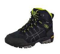 Brütting Mount Shasta Kids Hi, Chaussures de Randonnée Hautes Mixte Enfant, Bleu (Marine/Lemon), 40 EU