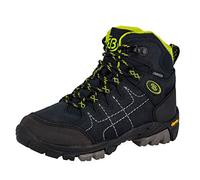 Brütting Mount Shasta Kids Hi, Chaussures de Randonnée Hautes Mixte Enfant, Bleu (Marine/Lemon), 40 EU