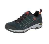 Brütting Mount Shasta Low, Chaussures de Randonnée Hautes Mixte Adulte, Bleu (Marine/Orange), 40 EU