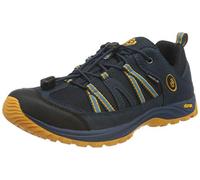 Brütting Ohio Low Chaussure de Course Tout Terrain, Bleu Marine/Orange/Bleu, 34 EU