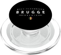 Bruges Belgique Logo - Bruges België PopSockets PopGrip pour MagSafe