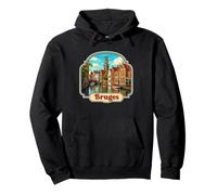 Bruges Belgique Souvenir/Bruges Sweat à Capuche