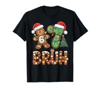 Bruh 6 7 Six Seven 67 Meme Christmas Fille Garçon Enfants T-Shirt