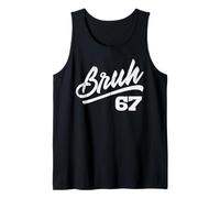 Bruh 67 Meme Costume drôle numéro 6 7 pour Enfants, Adolescents, garçons et Adolescents Débardeur