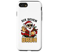 Bruh 67 Six Seven Meme Santa Christmas, drôles pour garçons, Filles et Enfants Coque pour iPhone SE (2020) / 7/8