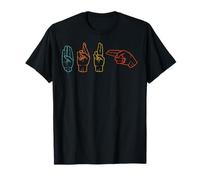 Bruh ASL pour Enfants sourds et malentendants en langage des Signes Amusant T-Shirt