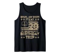 Bruh aw Navire C'est Mon 20e Voyage d'anniversaire Marin us Débardeur