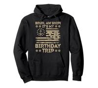 Bruh aw Navire C'est Mon 38e Voyage d'anniversaire Marin us Sweat à Capuche