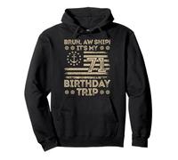 Bruh aw Navire C'est Mon 71e Voyage d'anniversaire Marin us Sweat à Capuche