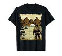 Bruh Bigfoot et Nessie Loch Ness Monster Sasquatch Cryptid T-Shirt