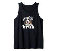 Bruh Bro Kids Blue Merle Australian Shepherd Lover Débardeur