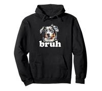 Bruh Bro Kids Blue Merle Australian Shepherd Lover Sweat à Capuche