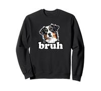 Bruh Bro Kids Blue Merle Australian Shepherd Lover Sweatshirt