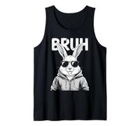 Bruh Bunny Face with Sunglasses Easter Day for Boys Men Kids Débardeur