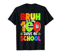 Bruh, ce sont Mes 100 Jours d'école, Le 100e Jour de Funny Kids T-Shirt
