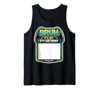 Bruh, C'est ma 17e fête d'anniversaire | Sign My Shirt | Gamer Gaming Débardeur
