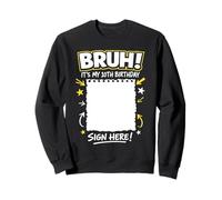 Bruh, C'est Mon 10e Anniversaire, Signe ma Chemise, garçon de 10 Ans Sweatshirt