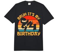 Bruh, C'est Mon 4e Anniversaire, Ninja, 4 Ans Comfort Colors Adult Heavyweight T-Shirt