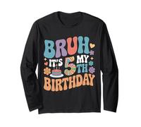 Bruh, c'est mon 5e anniversaire, anniversaire amusant pour une fille de 5 ans, un garçon Manche Longue