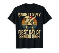 Bruh, C'est Mon Premier Jour de lycée, la rentrée Scolaire T-Shirt
