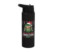Bruh, c'est mon vilain Noël Stainless Steel Insulated Water Bottle