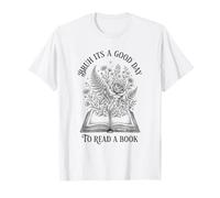 Bruh, C'est Une Bonne journée pour Lire Un Livre Botanical Reader T-Shirt