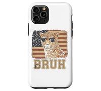Bruh Cheetah T-Shirt Meme Graphic Tee Hommes Garçons Animal Coque pour iPhone 11 Pro