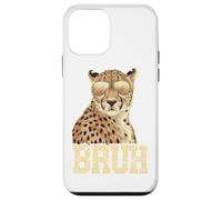 Bruh Cheetah T-Shirt Meme Graphic Tee Hommes Garçons Animal Coque pour iPhone 12 Mini