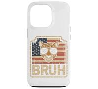 Bruh Cheetah T-Shirt Meme Graphic Tee Hommes Garçons Animal Coque pour iPhone 13 Pro