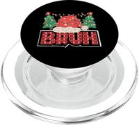 Bruh Christmas Funny Gen Z et Gen Alpha Christmas PopSockets PopGrip pour MagSafe