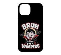 Bruh Costume de Vampire Mignon à Petit Budget pour Halloween Coque pour iPhone 14