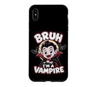 Bruh Costume de Vampire Mignon à Petit Budget pour Halloween Coque pour iPhone XS Max