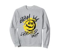 Bruh Crashed Out Gen Alpha Slang Words Funny Crash Out Sweatshirt