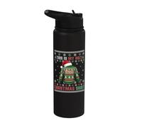 Bruh drôle, c'est mon vilain Noël Stainless Steel Insulated Water Bottle