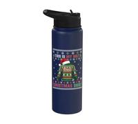 Bruh drôle, c'est mon vilain Noël Stainless Steel Insulated Water Bottle