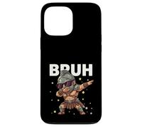 Bruh Drôle Dabbing Gladiator Kids Boys Roman Lover Coque pour iPhone 13 Pro Max