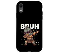 Bruh Drôle Dabbing Gladiator Kids Boys Roman Lover Coque pour iPhone XR