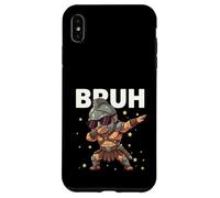 Bruh Drôle Dabbing Gladiator Kids Boys Roman Lover Coque pour iPhone XS Max